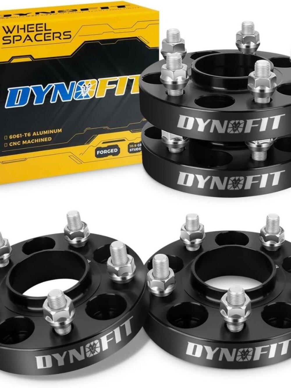 5x114.3 Wheel Spacers 1 Inch 4-Piece for Nissan 350Z/370Z & Infiniti G35/G37/FX3